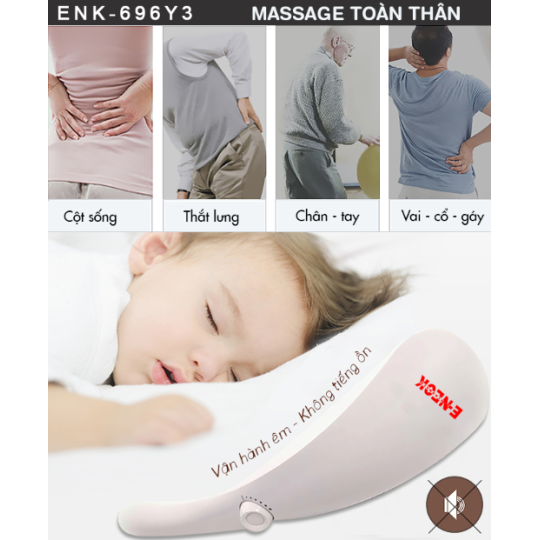 Máy Massage cầm tay E-NEOKENK-696Y3 11 trong 1