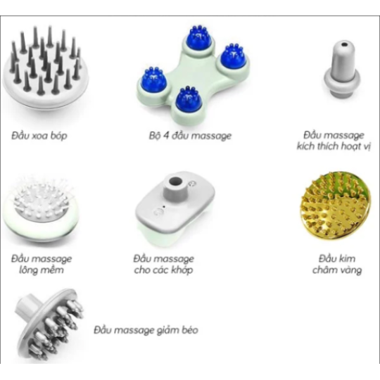Máy Massage cầm tay E-NEOK ENK-696Y1 7 trong 1