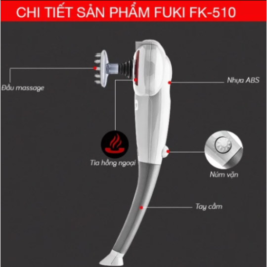 Máy Massage cầm tay E-NEOK ENK-696Y1 7 trong 1